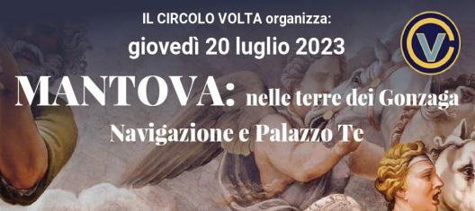 MANTOVA-Navigazione e visita di Palazzo Te