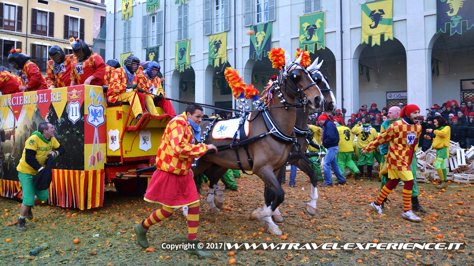 GITA A IVREA IN OCCASIONE DEL CARNEVALE E DELLA BATTAGLIA DELLE ARANCE