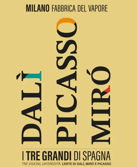 TRE GRANDI DI SPAGNA. Tre visioni un’eredità: l’arte di Dalì, Mirò e Picasso