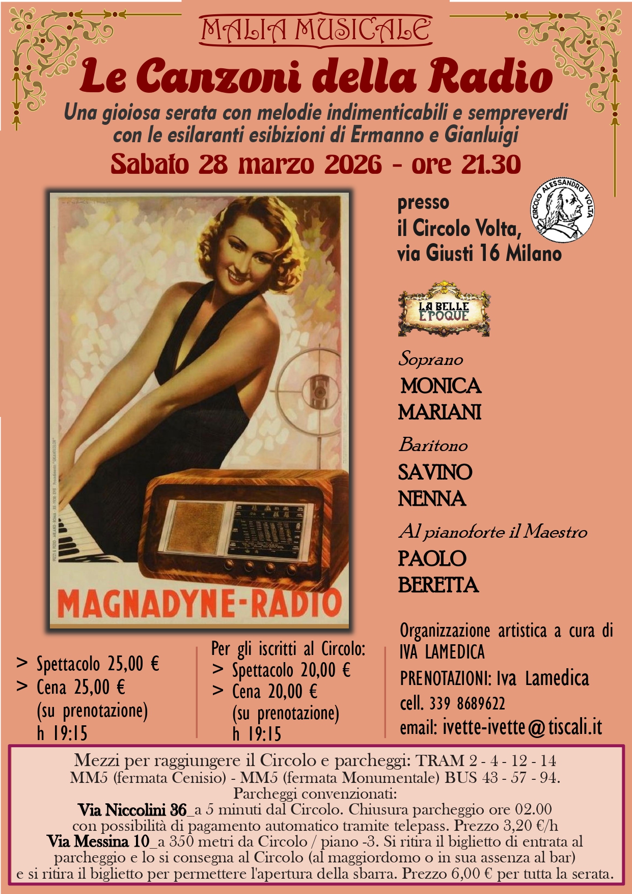 MALIA MUSICALE – LE CANZONI DELLA RADIO